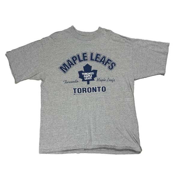 Bulletin Athletic Other - Vintage 90s Bulletin Athletic Toronto Maple Leafs Graphic T-Shirt Made in Canada